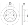 Image de Remschijf 8DD355131881 Hella Pagid GmbH