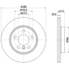 Image de Remschijf 8DD355132541 Hella Pagid GmbH