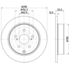 Image de Remschijf 8DD355132591 Hella Pagid GmbH
