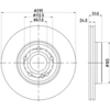 Image de Remschijf 8DD355133381 Hella Pagid GmbH
