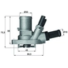 Image de Thermostaat koelvloeistof TI14988 Mahle