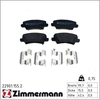 Image de Remblokkenset schijfrem 229011552 Zimmermann