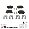 Image de Remblokkenset schijfrem 205101752 Zimmermann