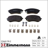 Image de Remblokkenset schijfrem 226602102 Zimmermann