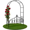 Image de Arceau de rosier 240 x 140 x 40 cm avec porte verrouillable