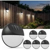 Image de 6x Lampe solaire LED éclairage extérieur rechargeable
