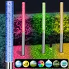 Image de 4 x Lampe solaire LED colorée lumière jardin éclairage
