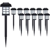 Image de Set de 12x lampes solaires LED pour jardin lumière