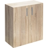 Image de Commode Vela chêne 77x30x60cm 2 portes