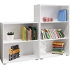 Image de Set d'étagères bibliothèque Vela blanc 2+3 compartiments