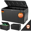 Image de Coffre de jardin Keter anthracite 270L rangement