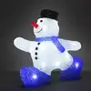 Image de Figurine lumineuse bonhomme de neige M LED acrylique