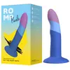 Image de ROMP   Piccolo Vibrerende Dildo   Blauw