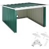 Image de Garage robot tondeuse Vert métal 89x90x54cm