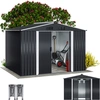 Image de Abri à outils anthracite métallisé métal 260x205x180cm