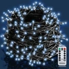 Image de Guirlande lumineuse blanc froid 200LED avec télécommande