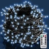 Image de Guirlande lumineuse blanc froid 40m 400LED et télécommande