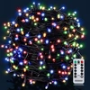 Image de Guirlande lumineuse multicolore 60m 600 LED et télécommande
