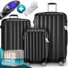 Image de Ensemble de valises rigides Baseline 3pcs Noir ABS Accessoires