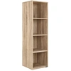 Image de Étagère Bibliothèque Skylar chêne 106x30x30cm