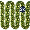 Image de Guirlande de Noël, lot de 2, 10m In/Outdoor