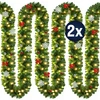 Image de Guirlande de Noël set de 2 pièces 10m In-/Outdoor décoré