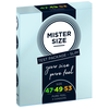 Image de Préservatifs MISTER SIZE Échantillon 3 tailles 47, 49 et 53mm