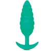 Image de B-Vibe - Texture Plug Twist Green