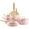 Image de GreenPan Padova Reserve Batterie de Cuisine 10 Pièces Blush Pink CC008483-001