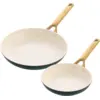 Image de GreenPan Padova Reserve 20 + 26 cm Set de Poêles à Frire Pine Green CC010214-001
