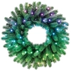 Image de Twinkly Lumières De Noël Pre Lit Wreath 50 Rgb Led