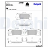 Image de Remblokkenset schijfrem LP611 Delphi
