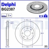 Image de Remschijf BG2387 Delphi