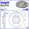Image de Remschijf BG2745 Delphi