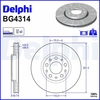 Image de Jeu De 2 Disques De Frein BG4314 Delphi