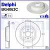 Image de Remschijf BG4063C Delphi