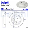 Image de Remschijf BG4243C Delphi