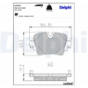 Image de Remblokkenset schijfrem LP2767 Delphi
