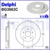 Image de Remschijf BG3663C Delphi
