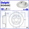 Image de Remschijf BG4649C Delphi