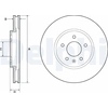 Image de Jeu De 2 Disques De Frein Peints BG4672C Delphi