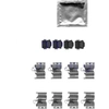 Image de Accessoireset schijfremblok LX0668 Delphi