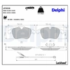 Image de Remblokkenset schijfrem LP3526 Delphi