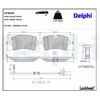 Image de Remblokkenset schijfrem LP3625 Delphi