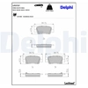 Image de Remblokkenset schijfrem LP3737 Delphi