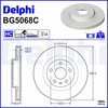 Image de Remschijf BG5068C Delphi