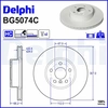 Image de Remschijf BG5074C Delphi