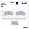 Image de Remblokkenset schijfrem LP2492LC Delphi