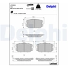 Image de Remblokkenset schijfrem LP3904 Delphi
