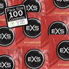 Image de Préservatifs aromatisés à la Fraise x100